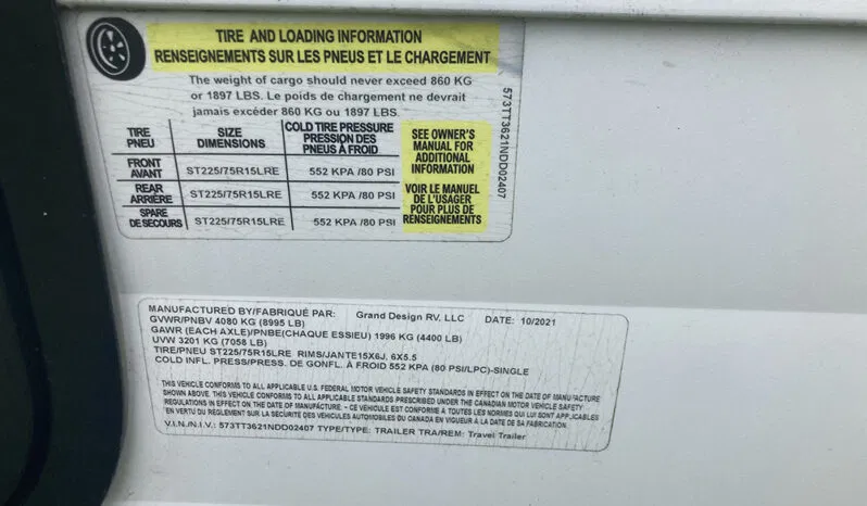 
								GRAND DESIGN TRANSCEND XPLOR 297QB full									