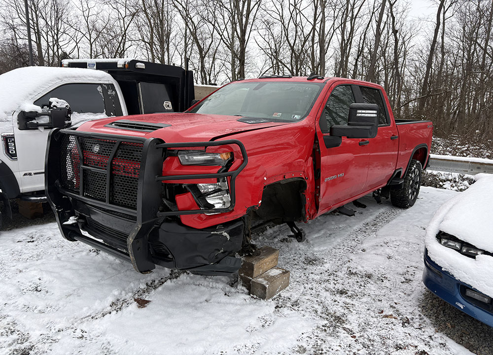 CHEVROLET SILVERADO 2500 CUSTOM CREW CAB