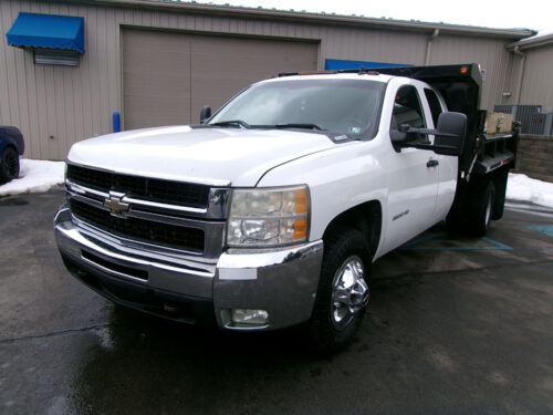 CHEVROLET SILVERADO 3500 HD LT EX CAB DUMP TRUCK